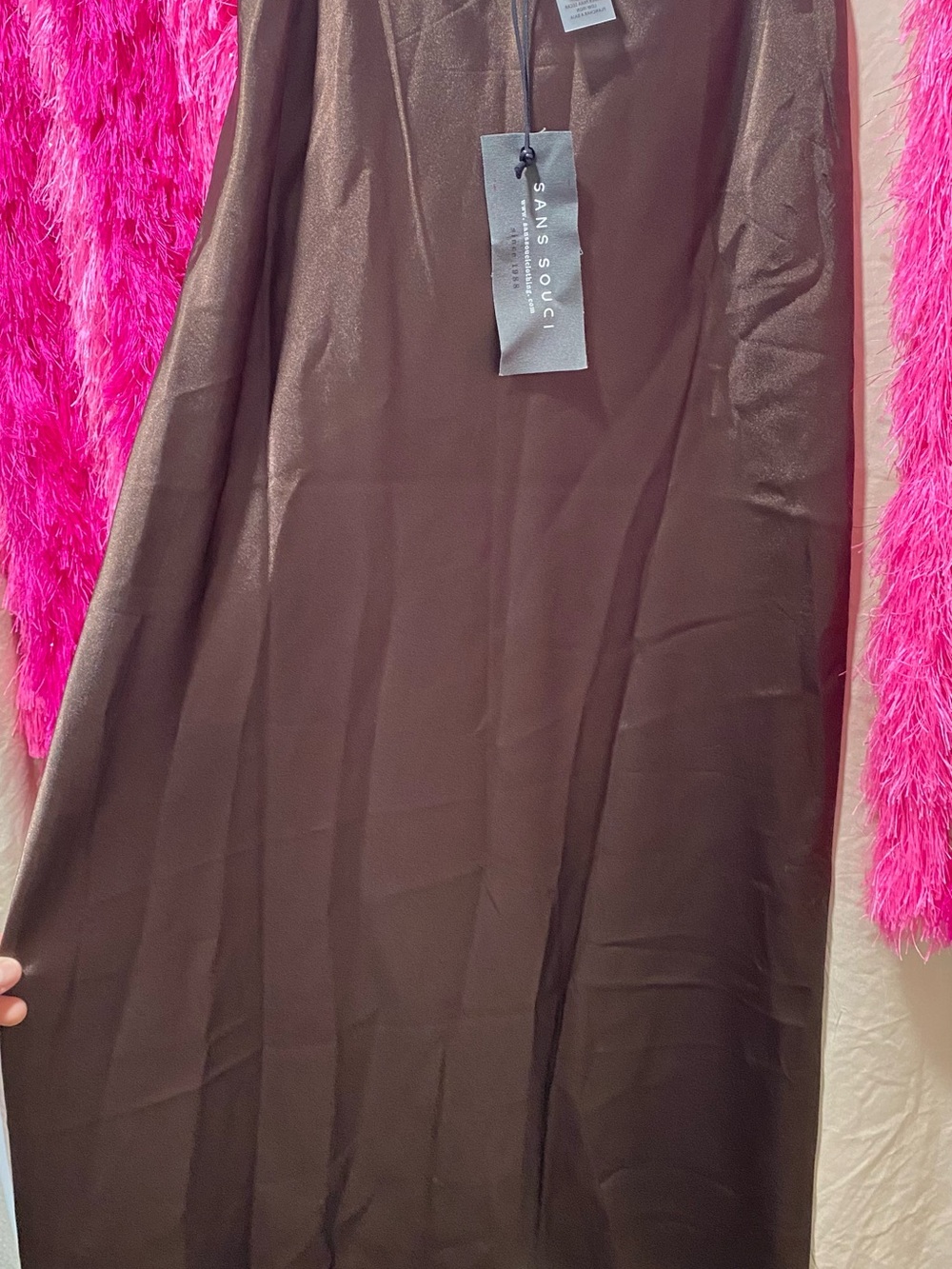 Sans Souci Chocolate Brown Maxi Skirt